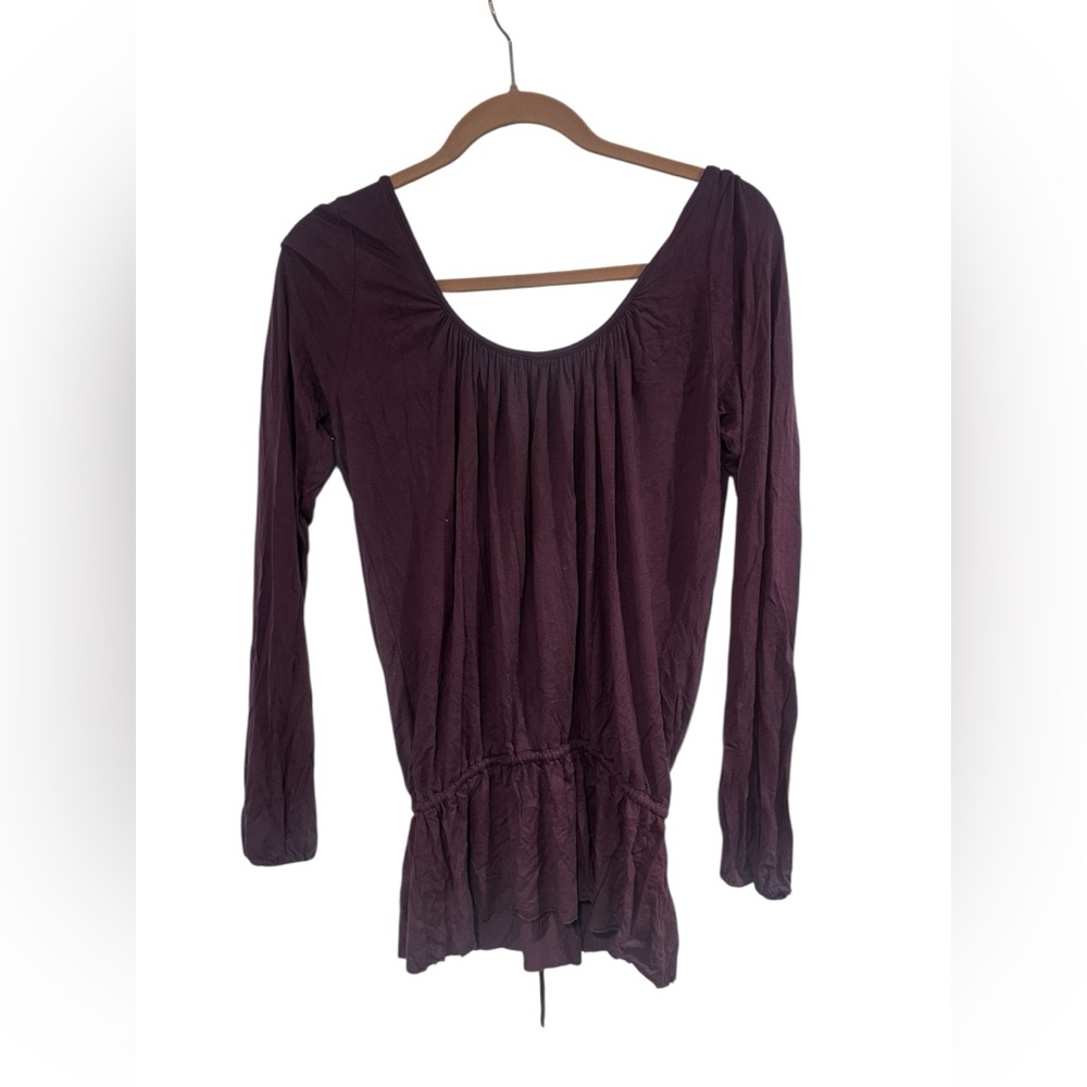Rachel Pally Deep Purple Long Sleeve Blouse